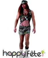 Costume militaire de sexy girl pour homme