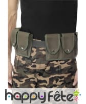 Ceinture militaire poches