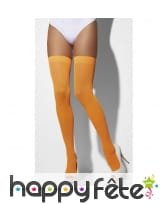 Collants orange fluo, image 1