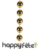 Collier perles 2.7 m or