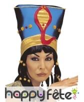 Coiffe reine d'Egypte