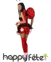 Costume sexy de coccinelle pour femme adulte, image 1