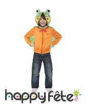 Costume Scamp Moshi Monsters, tête zip