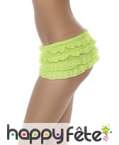 Culotte vert fluo