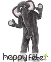 Déguisement éléphant mascotte