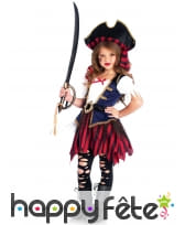 Déguisement fille de pirate