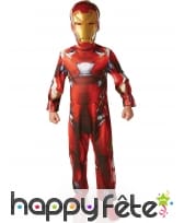 Déguisement Iron Man Civil War pour enfant