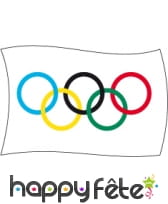 Drapeau Jeux Olympiques (100x150)