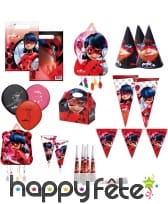 Déco ladybug prodiciosa pour fête d'anniversaire