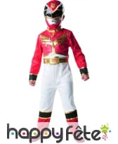 Deguisement power ranger rouge "Mega force"