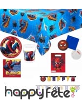 Déco Spiderman Homecoming pour anniversaire