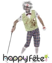 Déguisement zombie golfeur