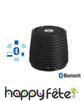 Enceinte bluetooth noire de 3w