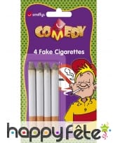 Fausses cigarettes lot de 4