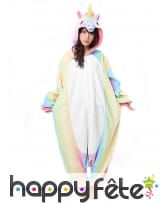 Kigurumi licorne pour adulte