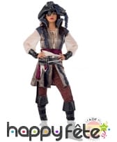 Luxueux costume de piratesse