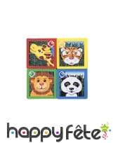 Lot de 10 petits Puzzles Animaux