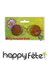 Lunettes hippie ronde, image 1