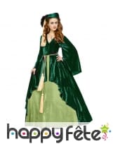 Large robe verte de Scarlett O'Hara