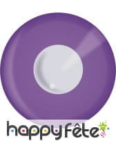 Lentilles uv fluo violet