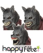 Masque articulé de loup garou