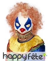 Masque complet de clown effrayant