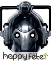 Masque cyberman, Doctor who en carton plat