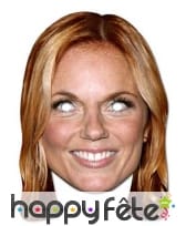 Masque carton Geri Halliwell Spice Girls