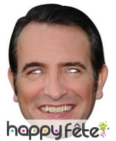 Masque carton Jean Dujardin