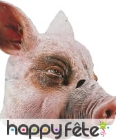 Masque de cochon complet