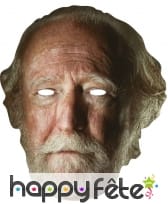 Masque de Hershel en carton, the walking dead