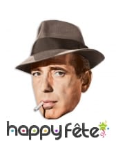 Masque de Humphrey Bogart en carton