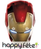 Masque de Iron man en carton, Avengers