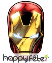 Masque de ironman BD en carton