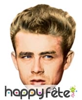 Masque de James Dean en carton