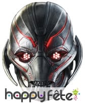 Masque de Ultron en carton plat, Avengers