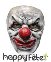 Masque facial de clown horrible