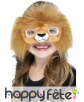 Masque lion enfant