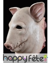 Masque tête de cochon coupée, image 1