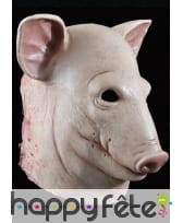 Masque tête de cochon coupée, image 2