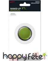 Maquillage visage corps vert, image 1