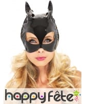 Masque vinyle de cat woman