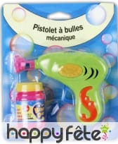 Pistolet à bulles mécanique