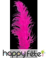 Plume autruche fuschia 55/60 cm