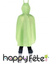 Poncho alien imperméable pour enfant, image 2