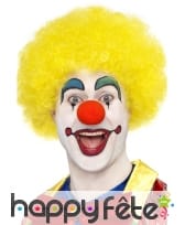 Perruque clown jaune, image 1