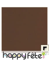 Paquet de 12 serviettes celisoft chocolat