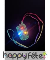 Pendentif gsm lumineux