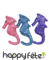 Peluche hippocampe bulles - couleurs assorties