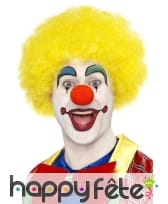 Perruque jaune clown, image 1